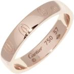 ショッピングウェディング カルティエ 指輪 K18PG ハッピーバースデーリング PM ロゴカルティエウェディングリング B40511