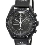 ショッピングオメガ オメガxスウォッチ スピードマスター ミッショントゥザムーンフェイズ ニュームーン スヌーピーコラボ限定 SO33B700 メンズ