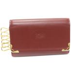  Cartier 6 полосный чехол для ключей Must линия 6 полосный чехол для ключей машина f бордо L3000452