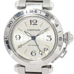 カルティエ パシャ C メリディアン GMT W31029M7 兼用