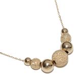 ペンダントネックレス K18YG ボール