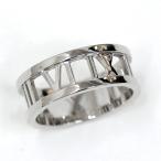 ショッピングティファニー TIFFANY&CO.　ティファニー　K18WG　ホワイトゴールド　アトラスオープンリング　 指輪　9.5号