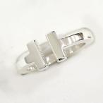 TIFFANY&CO.　ティファニー　SV　シルバー　Tスクエアリング　 指輪　9号