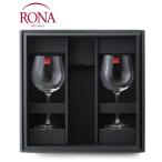 ■ロナ クラシックブルゴーニュグラス ギフトセット ワイングラス付ギフトBOX ※ワインは含まれておりません※ （ワイン(=750ml)4本と同梱可)