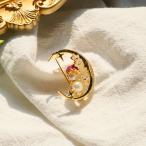 ブローチアクセサリ淡水パール真珠1...