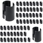 メタルラック スリーブ パーツ ポール径13mm/19mm/25mm 120個入り スチールラック 棚板 固定部品 オフィス 家庭用 業務用 新築祝い 引越し祝い プレゼント ギフ