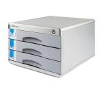 デスク上置き棚 卓上収納 A4 引き出