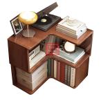 ショッピングコーナー コーナーラック、コーナーシェルフスタンド、L字型コーナー本棚、オープンシェルフユニット付き収納棚、植物ディスプレイ棚ユニット、バスルームに最適な収納