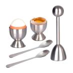 エッグカッター 卵の殻割り 卵割り器 卵割り ステンレス 卵割り機 エッグシェルカッター エッグホルダー 卵の殻割り 卵割り器 耐久性 ステンレス製 キッチンツー