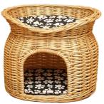  кошка house собака кошка для домик для кошек ротанг корзина do- защищающий от холода корзина ручной вязки плетеный ротанг 2 шт домашнее животное house кошка для bed mo Como ko.shon есть ... кошка ...... маленький размер собака маленький 