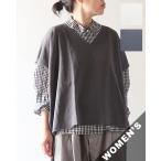 エヴァムエヴァ ベスト evam eva レディース linen vest リネンベスト E251K167 送料無料 メール便可