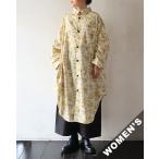 【30%OFF】ヤーモ シャツ Yarmo レディース 40S Print Big Cuff Oversized Shirts オーバーサイズドシャツ YAR-S27P 送料無料