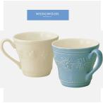 WEDGWOOD ウェッジウッド(フェスティビティ アイボリー＆ブルー) マグカップペア