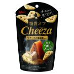江崎グリコ 糖質オフチーザ ダブルチーズの黒胡椒仕立て 36g×10入 (おつまみ ロカボ スナック お菓子)