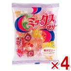 金城製菓 ミックスゼリー 115g×4袋入 (ポイント消化) (CP) (賞味期限2025.11.30) (4901324016660) メール便全国送料無料