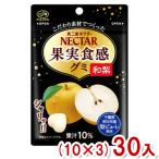 不二家 48g ネクター果実食感グミ 和梨 (10×3)30入 (NECTAR 梨 グミ お菓子 おやつ 景品 まとめ買い) (Y80) 本州一部送料無料
