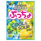 味覚糖 ぷっちょ袋 クール＆サワー 68g×6入 (マスカット レモン ソフトキャンディ お菓子 おやつ 景品)