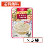 SSK 冷たくしておいしいスープ 北海道産 じゃがいも 160g×5袋　パウチタイプ 冷製　送料無料/メール便