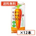 ふくれん 冬育ち九州産人参100％ジュース　1000ml×12本(6本×2ケース)　  送料無料(一部地域を除く)