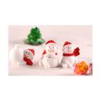 Yahoo! Yahoo!ショッピング(ヤフー ショッピング)スノードーム 雪だるま 8種 テラリウム フィギュア クリスマスオブジェ テラリウム アクアリウム コケリウム ジオラマ 箱庭 かわいい おしゃれ ワークショップ