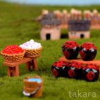  sake . дерево ведро sake мяч пароварка синий красный острый перец чеснок образец блюда террариум фигурка миниатюра мини фигурка Event коробка двор kokelium