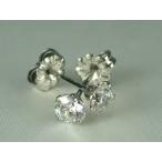 MARE（マーレ）チタンピアスWHITE CUBIC ZIRCONIA　ma038