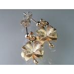 Yahoo! Yahoo!ショッピング(ヤフー ショッピング)レディースピアス　ピンクゴールドピアス/イヤリング（四葉のクローバー）