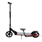 キックボード 大人用 ブレーキ付き ハンドブレーキ フットブレーキクローバー ペダル付き 軽量 折りたたみ(ハンドブレーキなし)