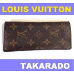  Louis * Vuitton монограмма очки кейс [ б/у ]