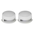 ショッピングフードロス 三菱電機 P-100BN3 換気扇 ロスナイ用システム部材 壁掛2パイプ取付タイプ・ダクト用 防音用フード プラスチック製