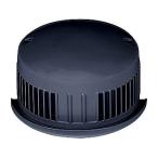 三菱電機 P-50CVP3-BK 換気扇 ロスナイ用システム部材 壁掛1パイプ取付タイプ専用 プラスチック製フード ブラック