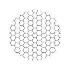 遠藤照明  施設照明部材 ハニカムルーバ（黒艶消） RB-677B