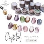 [50%OFF купон распространение средний ] все -цветный набор HEMA FREE супер мельчайший частица магнит гель crystal контейнер модель 12 -цветный набор [ почтовая доставка соответствует ] прозрачный чувство кошачий глаз 
