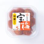 宝梅 塩分5%梅干 160g パック入り 梅干し 南高梅 うめぼし はちみつ 酒直 紀州南高梅 PX-10
