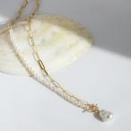 バロックパールネックレス淡水パール...