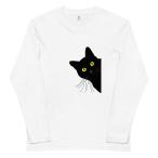 かわいい猫長袖tシャツ猫Tシャツかわいい猫Tシャツおもしろ可愛い猫柄メンズ...