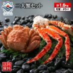 カニ かに 蟹 ギフト 二大蟹セット プレミアム 特大厳選のタラバガニ＆毛蟹 海鮮ギフト お歳暮 御歳暮 プレゼント 詰め合わせ 送料無料