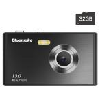 BLUEWIDE тонкий камера разрешающая способность 1300 десять тысяч 5K анимация автофокусировка аккумулятор встроенный Type-C зарядка компактный цифровой фотоаппарат цифровая камера .. путешествие незначительный .1cm черный 