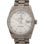 【ROLEX】【WG】ロレックス『デイデイト』118239 Ｐ番’00年頃製 メンズ 自動巻き 12 ...