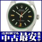 【ROLEX】ロレックス『ミルガウス グリーンガラス』116400GV M番'07年頃製 メンズ 自 ...