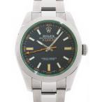 【ROLEX】【’17年OH済】ロレックス『ミルガウス グリーンガラス』116400GV ランダム番 ...