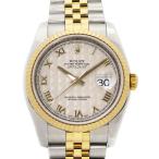 【ROLEX】【ピラミッド文字盤】【’16年日ロレOH済】ロレックス『デイトジャスト』116233  ...