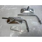 ★カスタム メッキスクエアー 8mm正ネジ 左右SET！ ＊コレダ ＊ヴェルデ ＊TODAY ＊ジョルノ ＊リトルカブ ＊ベンリィ ＊シャリィ 他