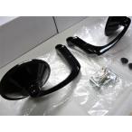 ★バレンタイプ！ BLACK ラウンドミラーSET ＊クロスカブ ＊CB250R ＊CB650R＊REBEL ＊CB250F ＊VT400S ＊NC750X ＊PCX125 他