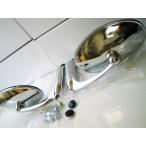 ★バレンタイプ！ メッキオーバルミラーSET ＊ズーマー ＊グロム ＊CB250R ＊CB250F ＊REBEL ＊フォルツァ ＊PCX125 ＊ADV150 他