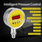 G1/2 インテリジェントデジタル真空計 0-60MPa 1 リレー出力デジタル圧力スイッチコントローラ