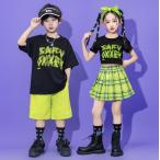  Kids танцевальный костюм hip-hop Jazz девочка Jazz Dance выставить Kids Cheer ребенок одежда heso.. tops юбка брюки k-pop костюм jazz hiphop Корея 