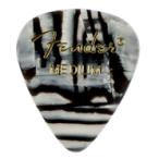 Fender(フェンダー) Graphic Picks, 351 Shape ZEBRA Midium - 12 Pack 12枚セット ティアドロップ ミディアム