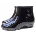 レディースショートレインブーツR-...