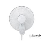 テクノス 40cm壁掛けメカ扇風機 KI-W424